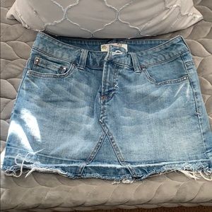 Denim Mini Skirt